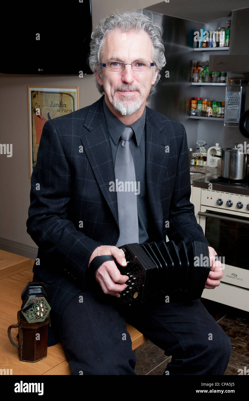 Noel Hill Concertina Player Stock Photo - Alamy