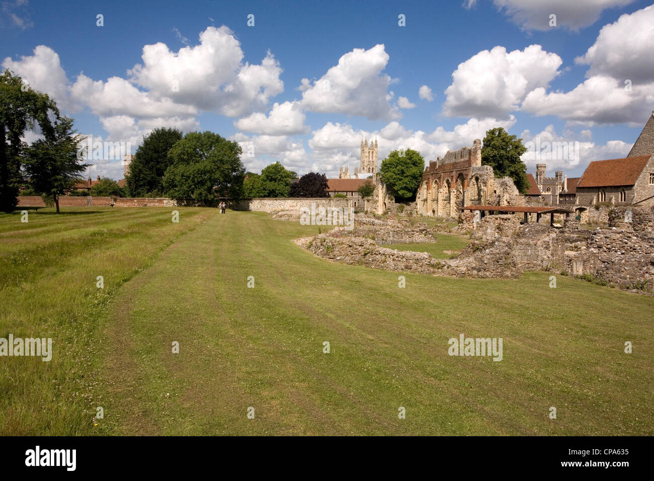 St Augustines, Canterbury, Kent, England, UK Stock Photo Alamy