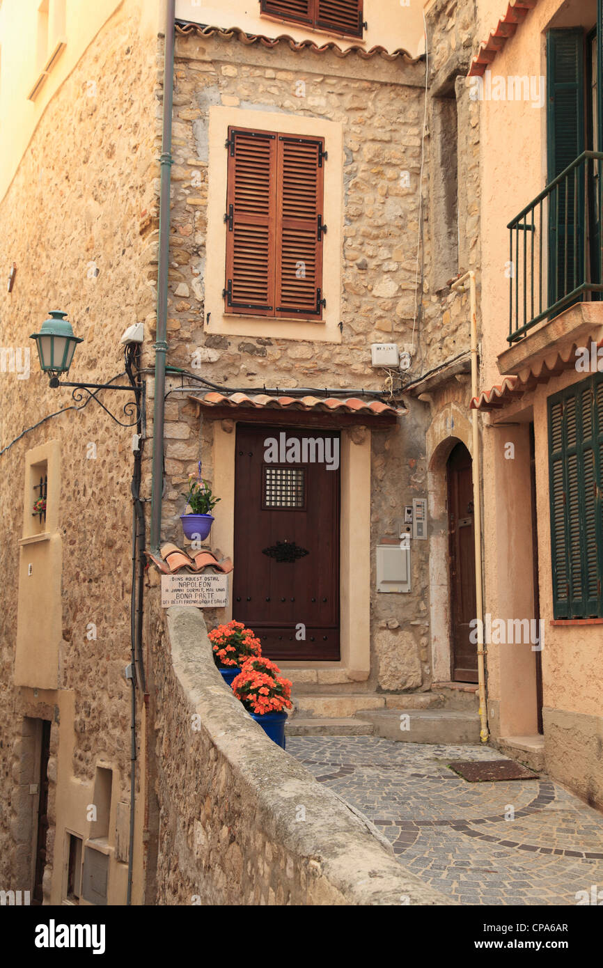 Old Town, Vieil Antibes, Antibes, Cote d Azur, French Riviera, Mediterranean, France, Provence, Europe Stock Photo