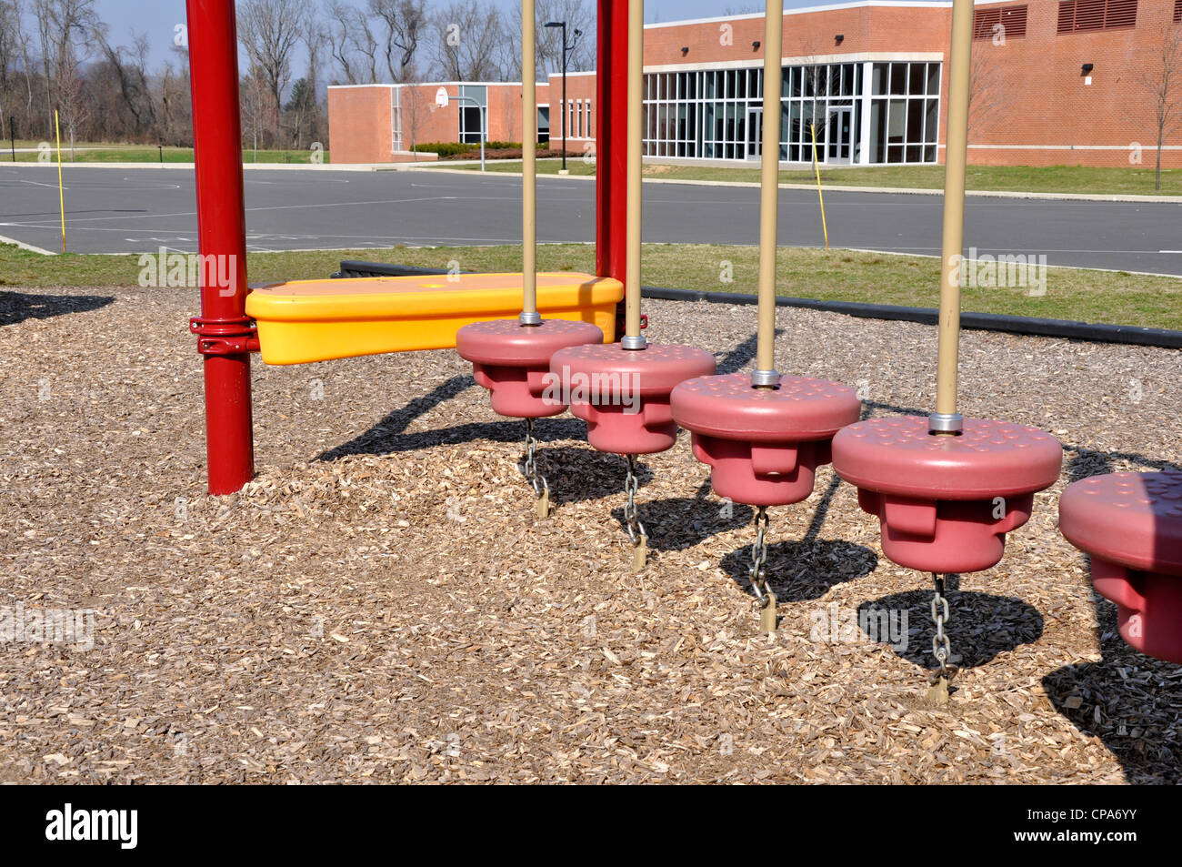 outdoor children's playground Stock Photo Alamy
