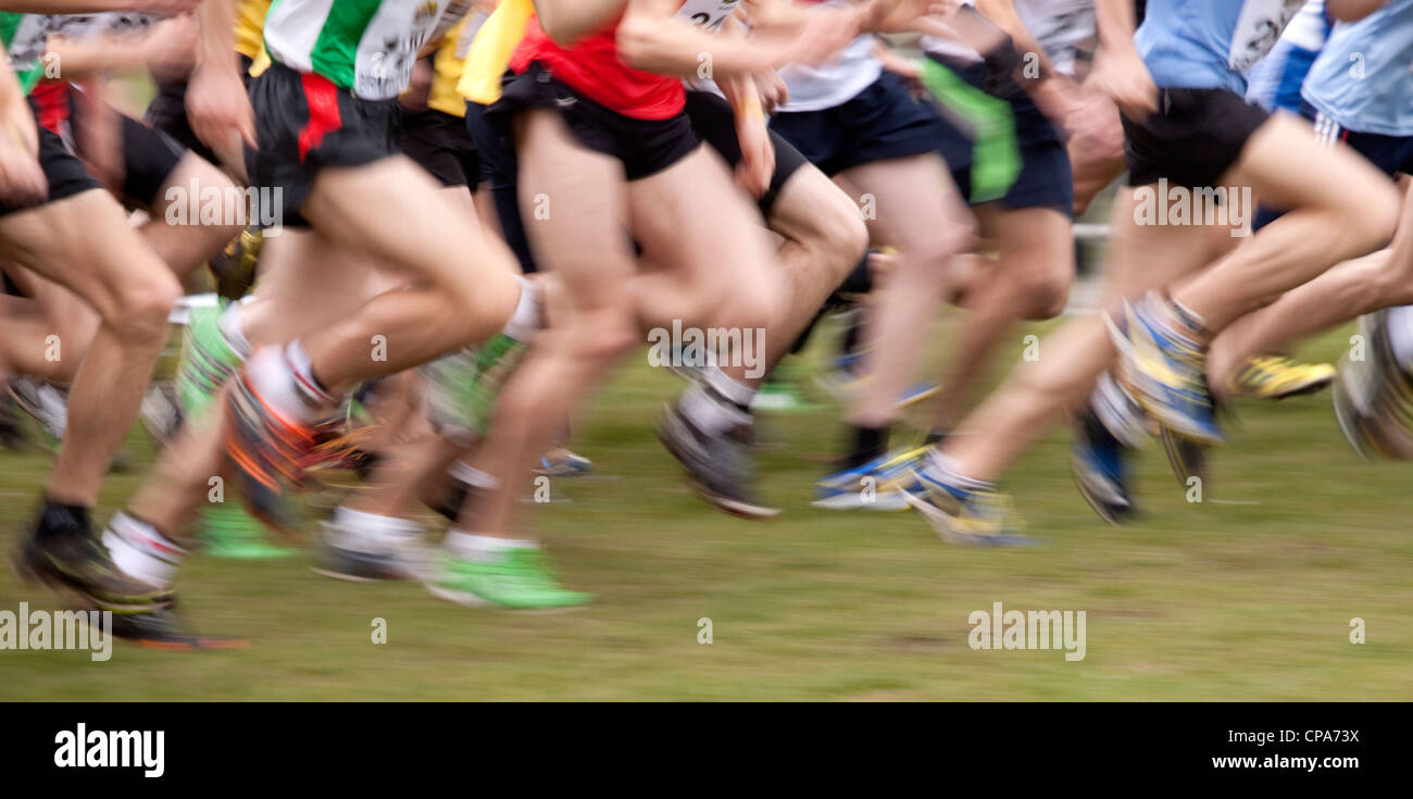InterCounties Cross Country Running Championships Cofton Park, Rednal