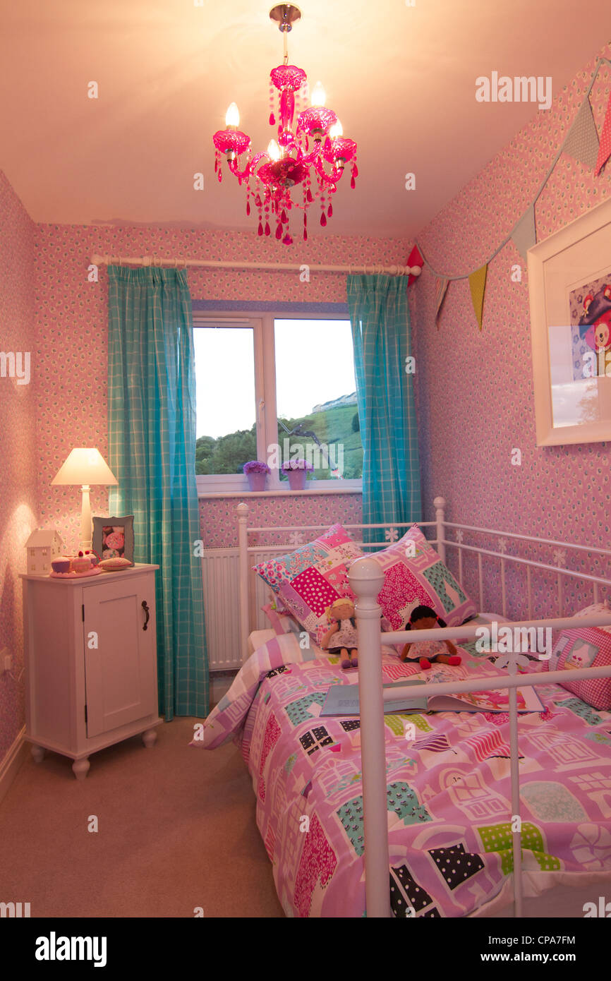 Child's bedroom Stock Photo