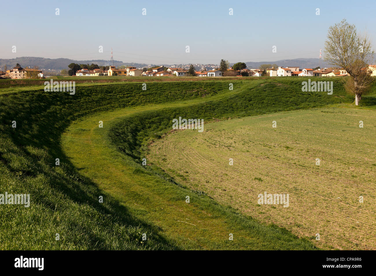Tuscany landscape Stock Photo