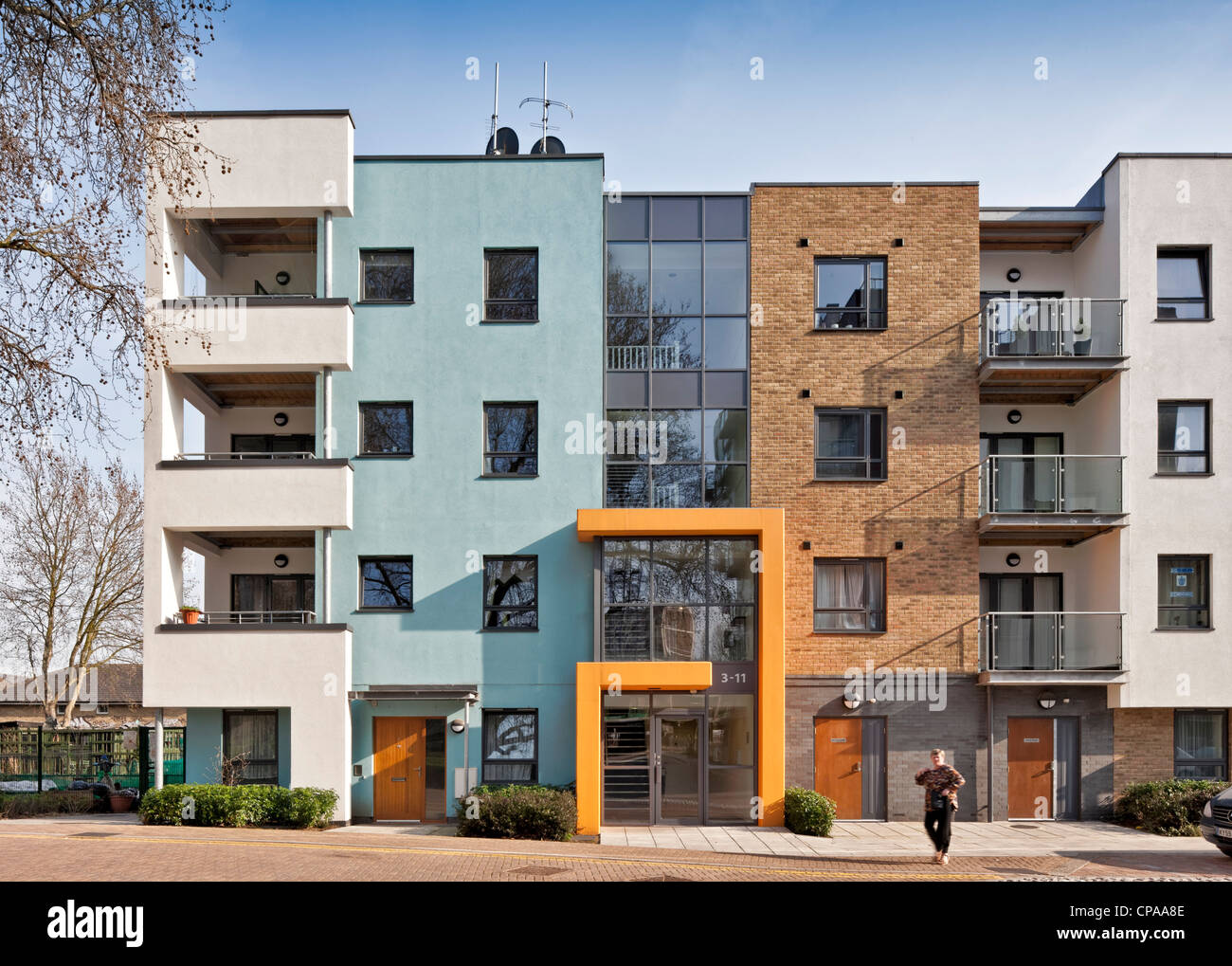 South Acton Estate housing in Ealing Stock Photo Alamy