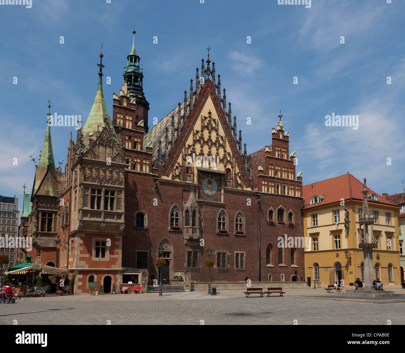 City hall, Wroclaw, Poland Stock Photo