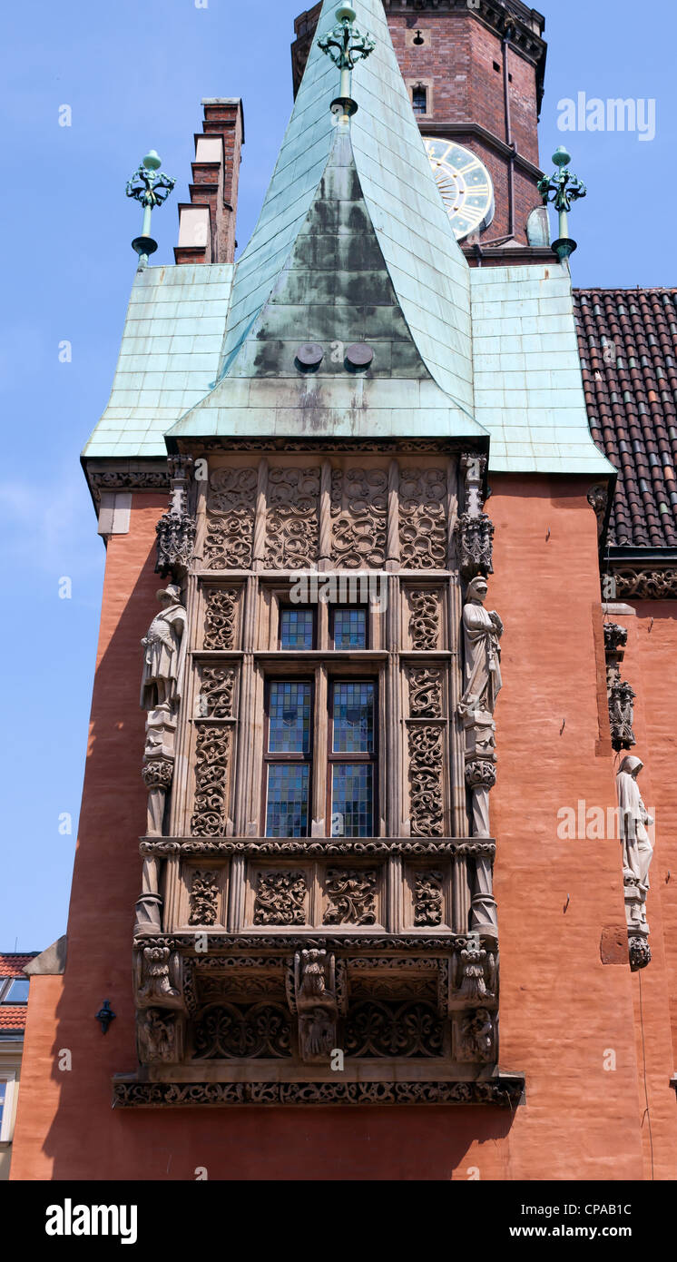 City hall, Wroclaw, Poland Stock Photo