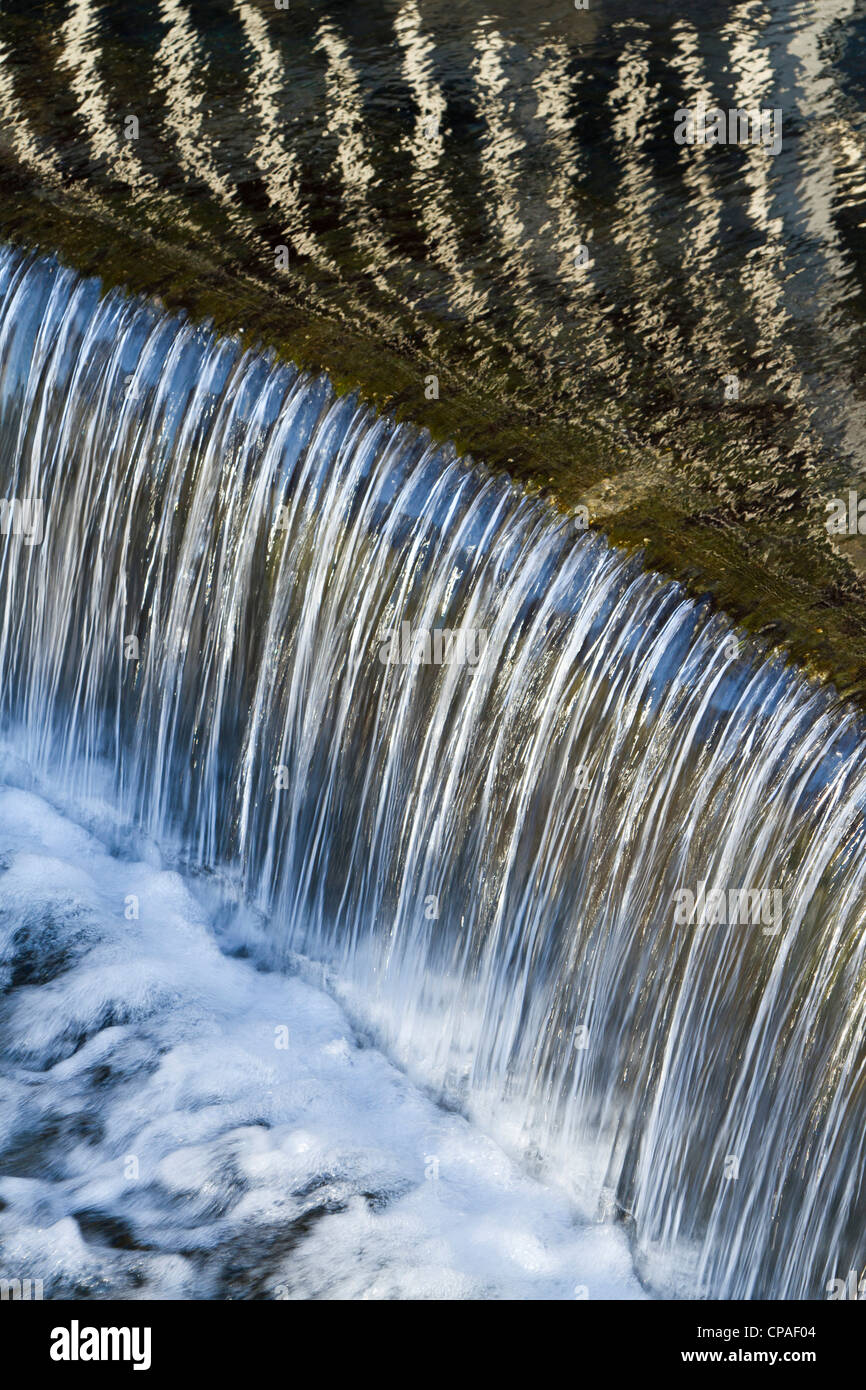 Reflections on Big Spring canal in Huntsville, Alabama Stock Photo Alamy