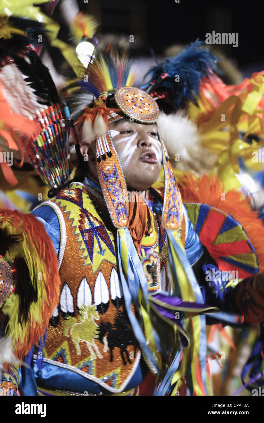 Usa Arizona Scottsdale Red Mountain Eagle Powwow Held At