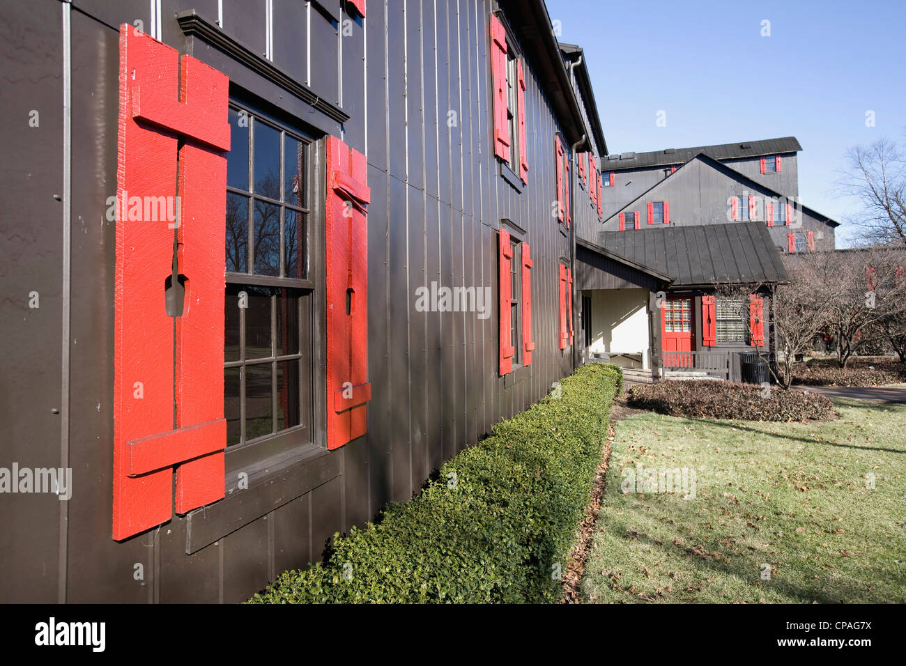 USA, Kentucky, Loretto. Maker's Mark Kentucky bourbon distillery, near