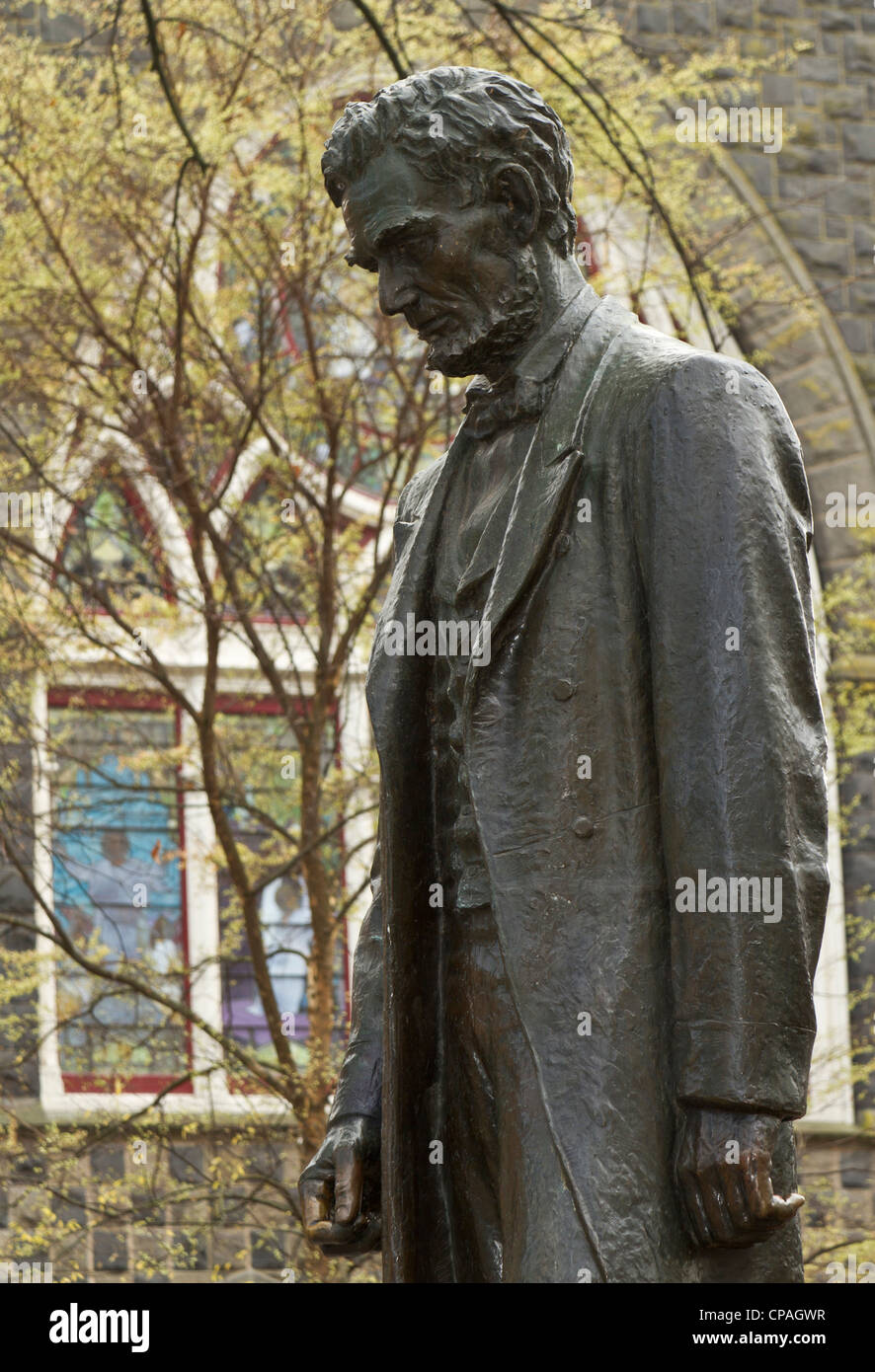 Lincoln statue portland hires stock photography and images Alamy