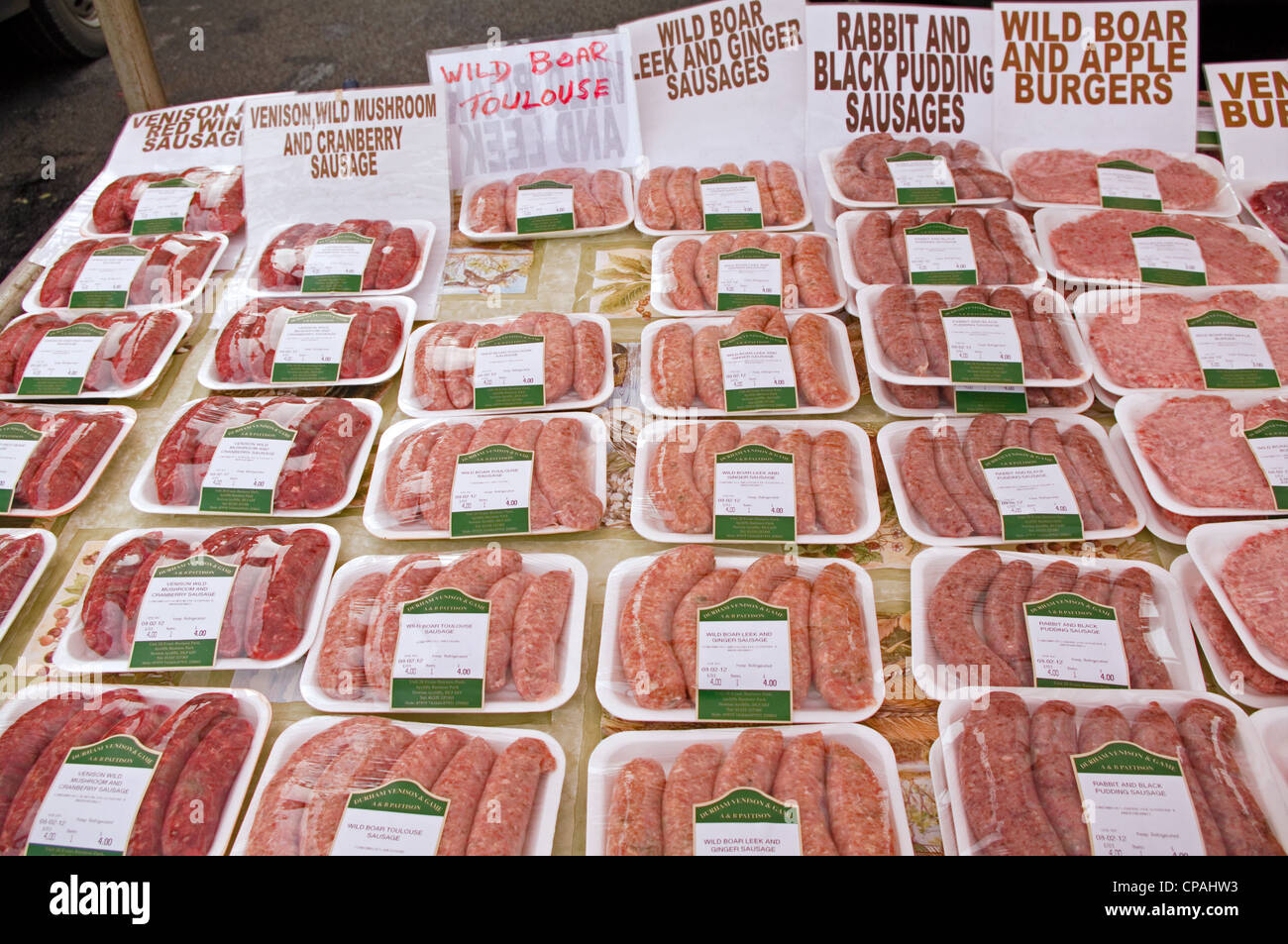 Boar sausages hires stock photography and images Alamy