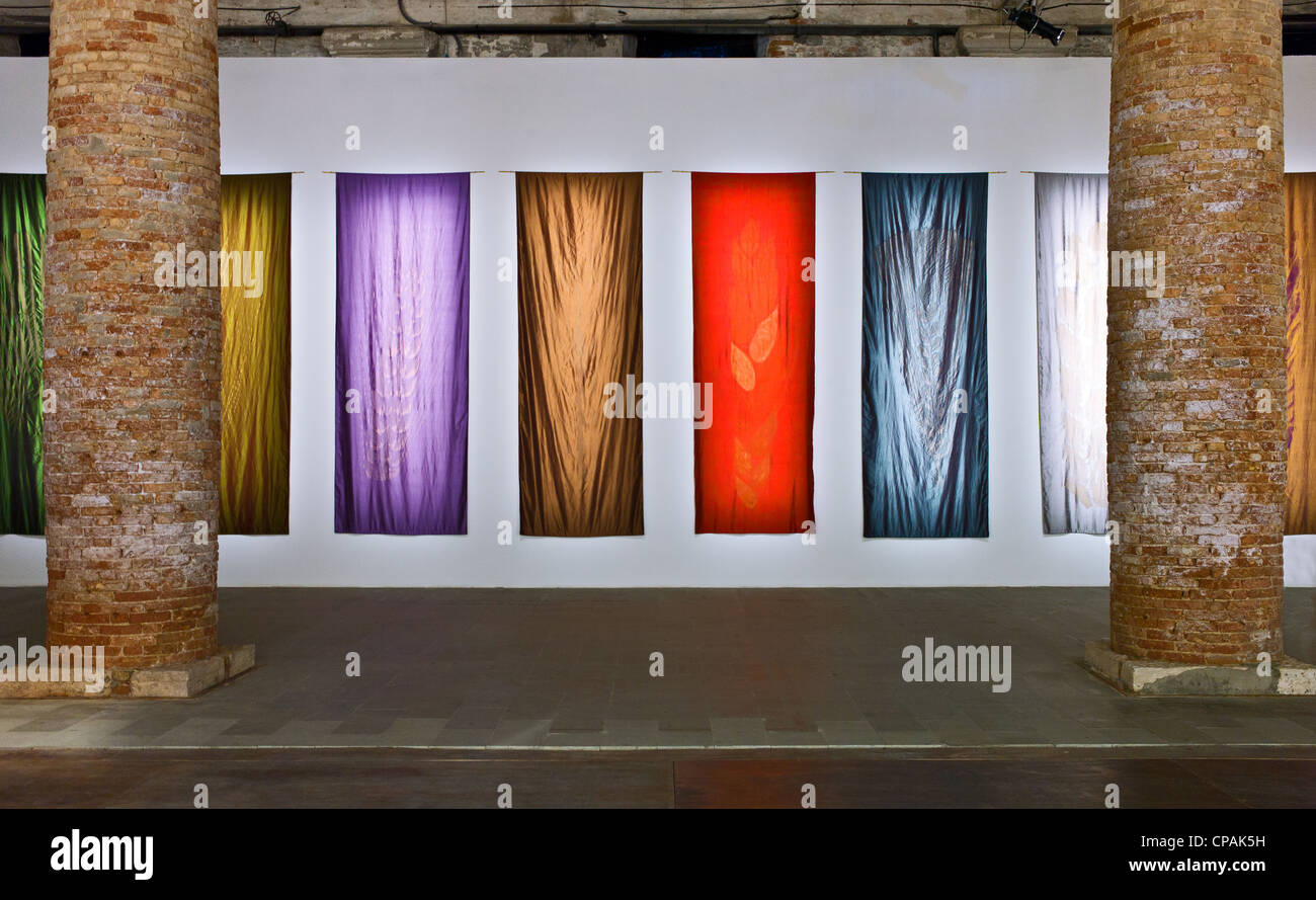 Italy, Venice, Biennale 2011, the modern art exhibition in the Arsenale