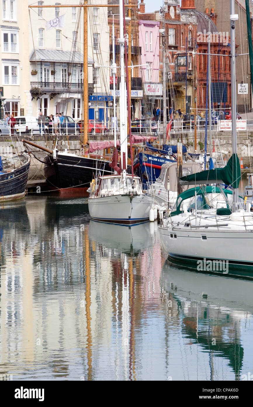 Boats in Ramsgate Harbour Kent England Stock Photo Alamy