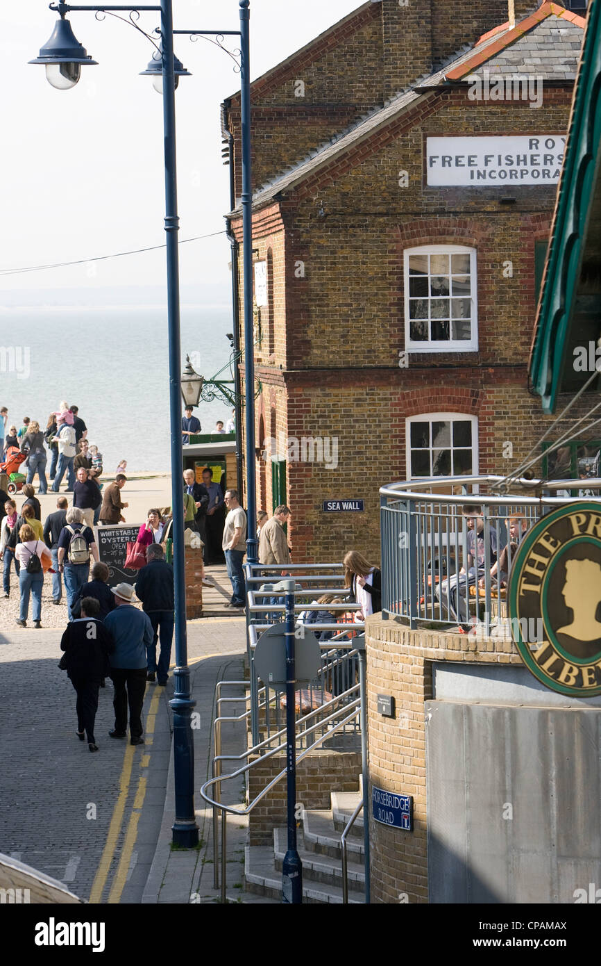 Royal Oyster Stores Whistable, Kent, England, UK Stock Photo Alamy