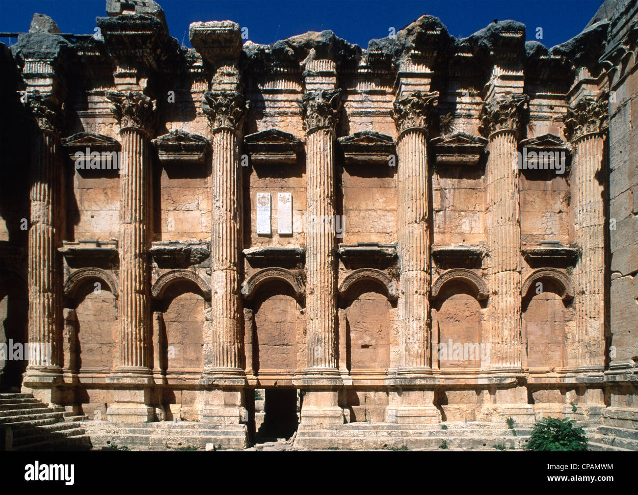 Baalbek temple hi-res stock photography and images - Alamy