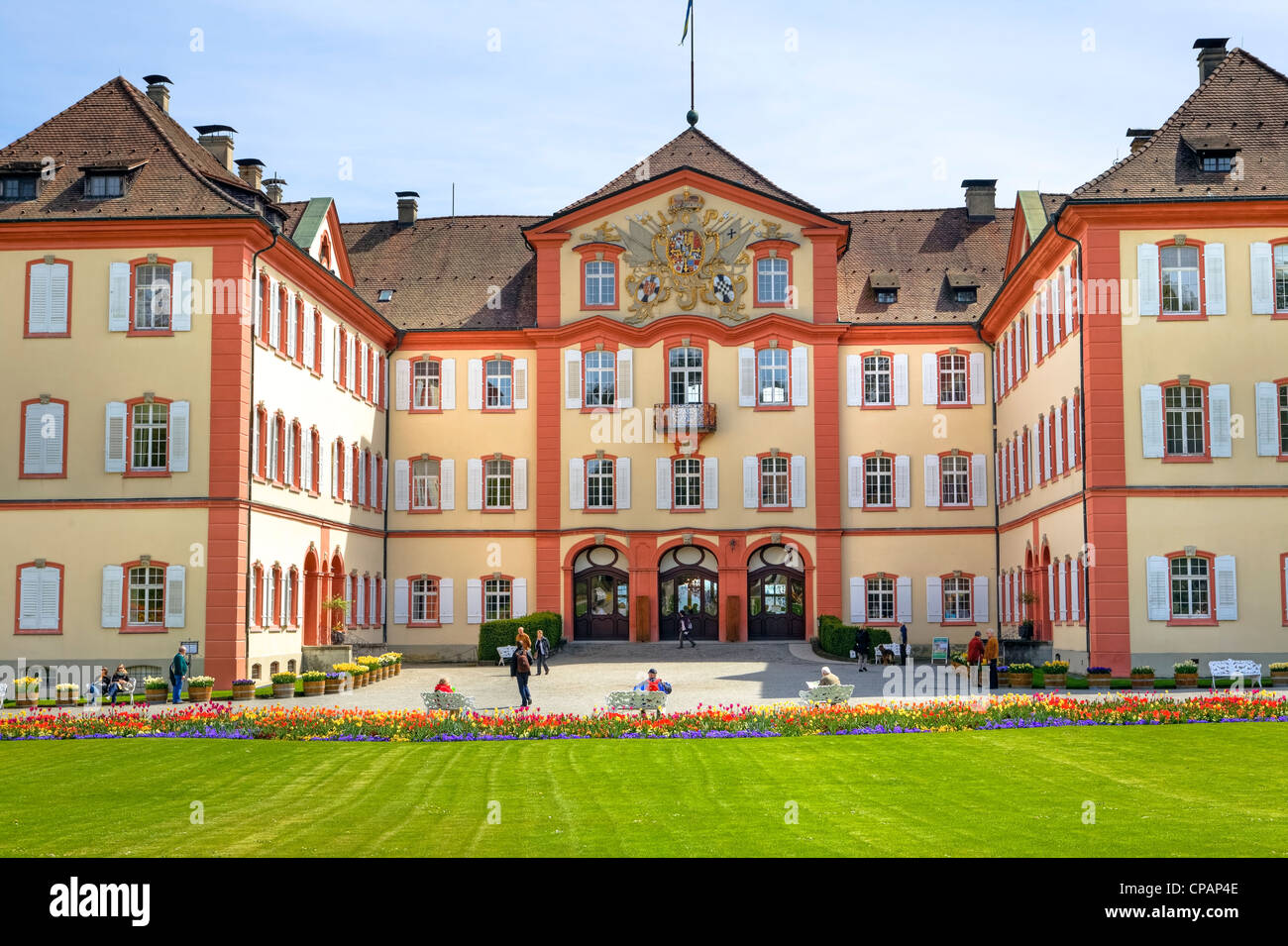 castle, Mainau Flower Island, Lake Constance, BadenWurttemberg