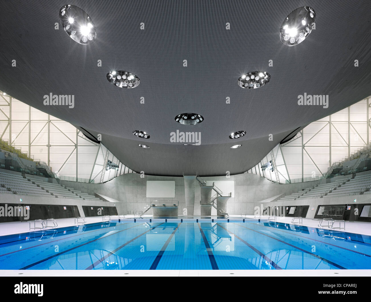 Olympic Diving Board Side View