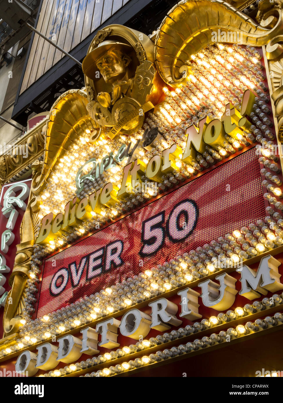 Ripley's Believe It or Not! Facade, 42nd Street, NYC  2012 Stock Photo