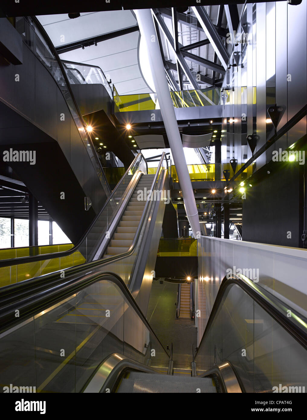 Olympic Stadium- London 2012-Populous Architects-Elevator Populous United Kingdom Architect Unknown Stock Photo