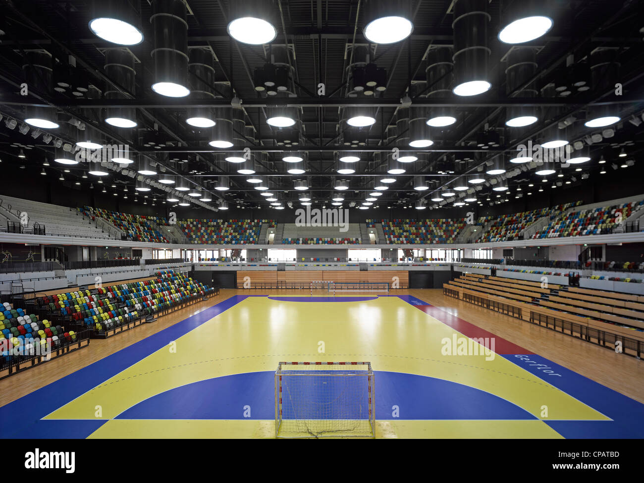 London 2012 Olympic Handball Arena, London, UK, 2011 Stock Photo