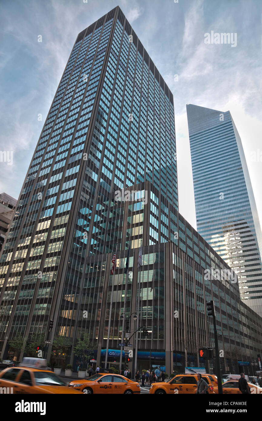 JP Morgan Chase building at 277 Park Avenue in Manhattan, New York City Stock Photo