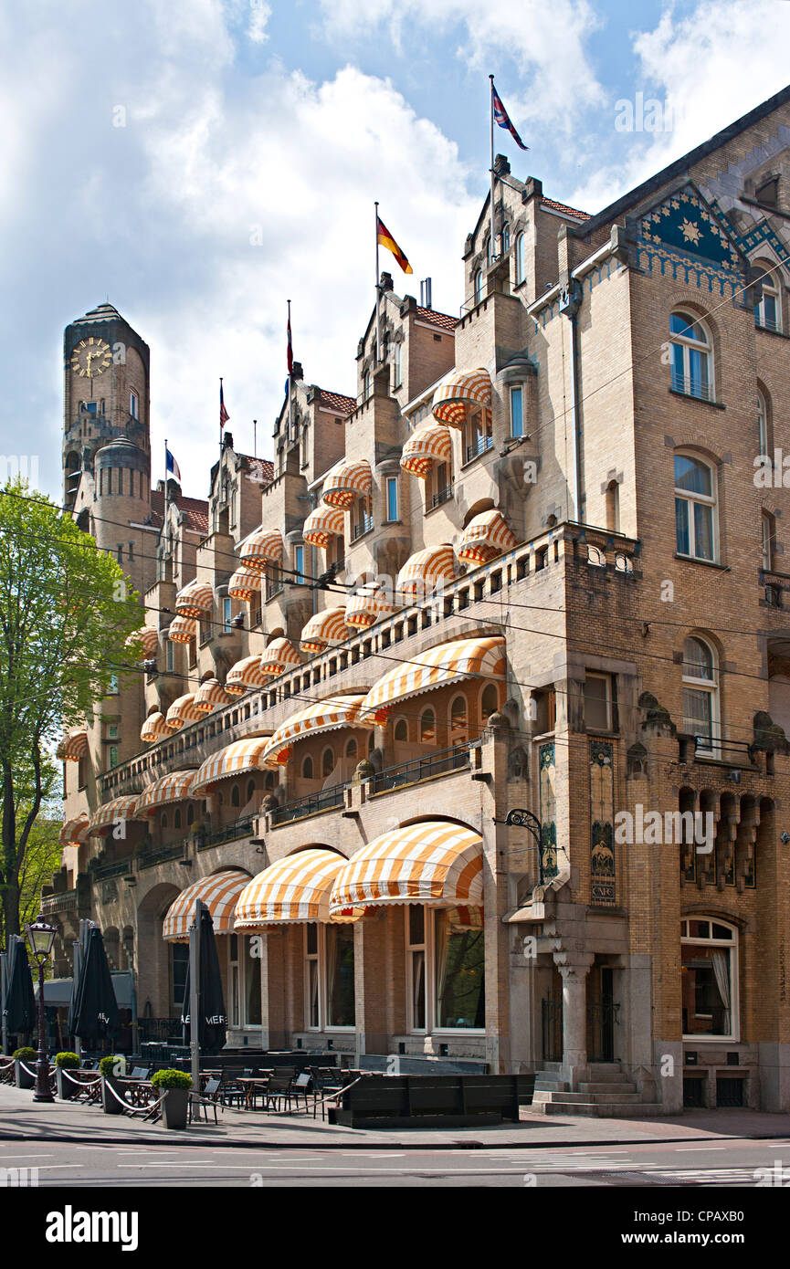 AMSTERDAM, NETHERLANDS - MAY 07, 2012:  Eden American Hotel in Amsterdam Stock Photo