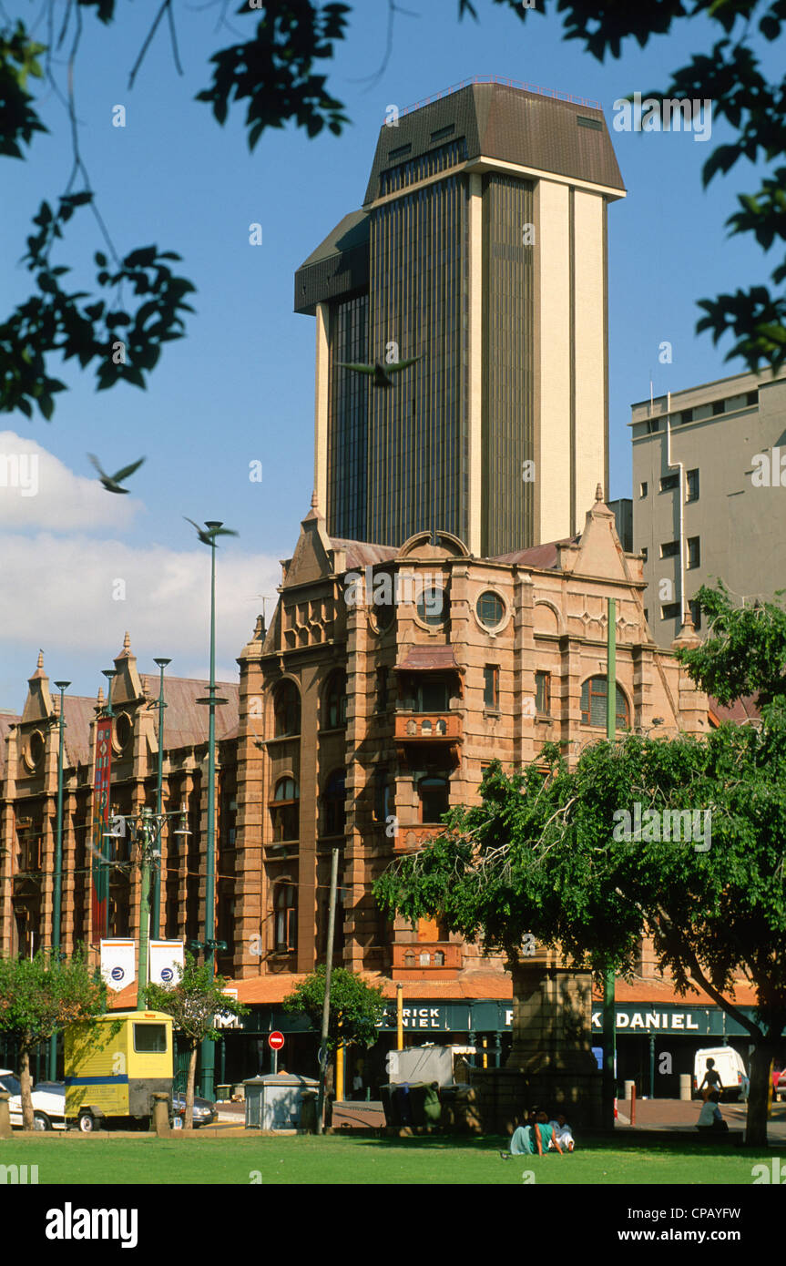 South Africa, Pretoria, Church Square, street scene Stock Photo Alamy