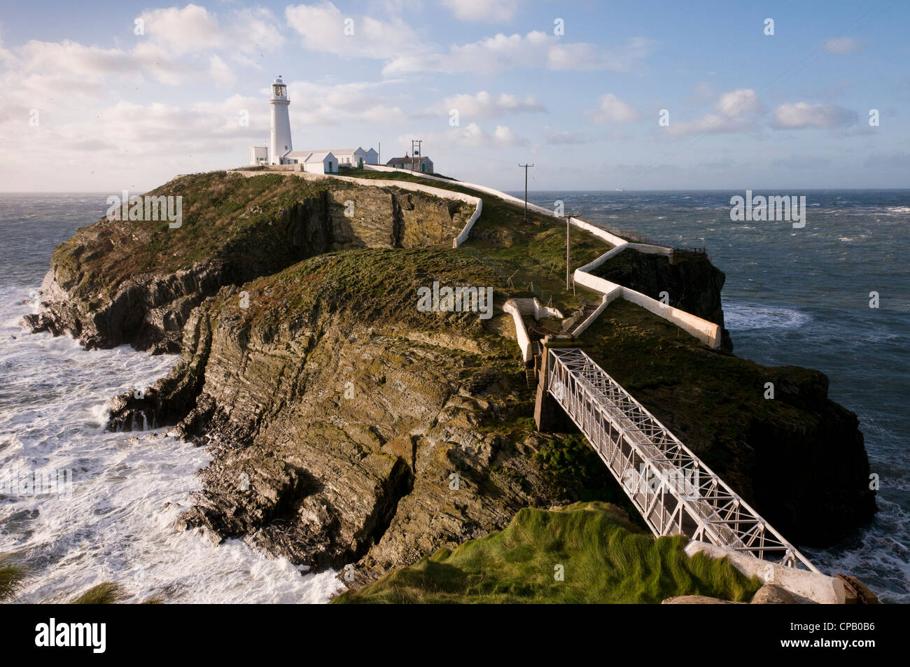 South Stack Holyhead Anglesey North Wales Uk Stock Photo - Alamy