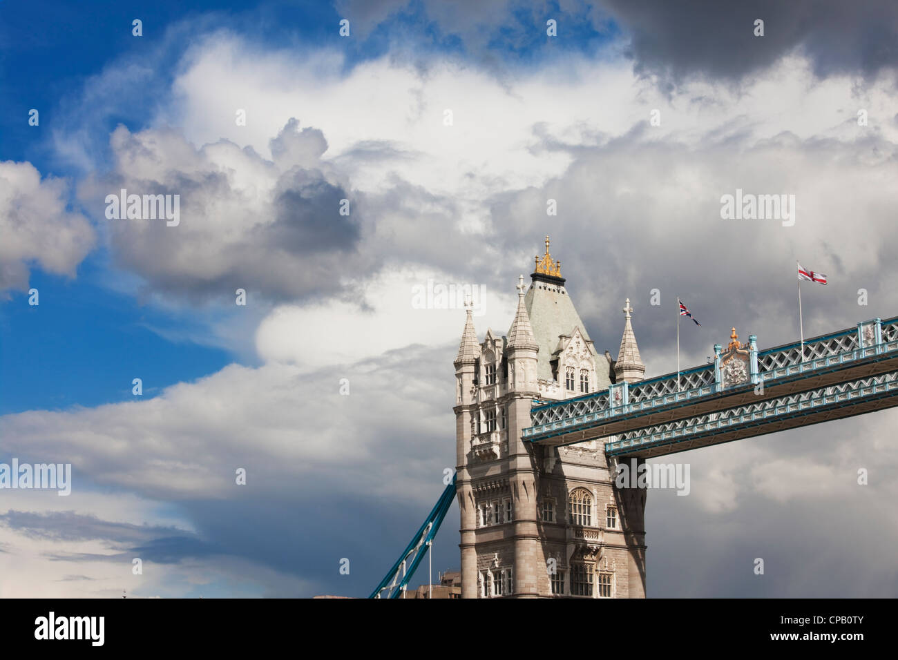 Tower Bridge: London: England Stock Photo