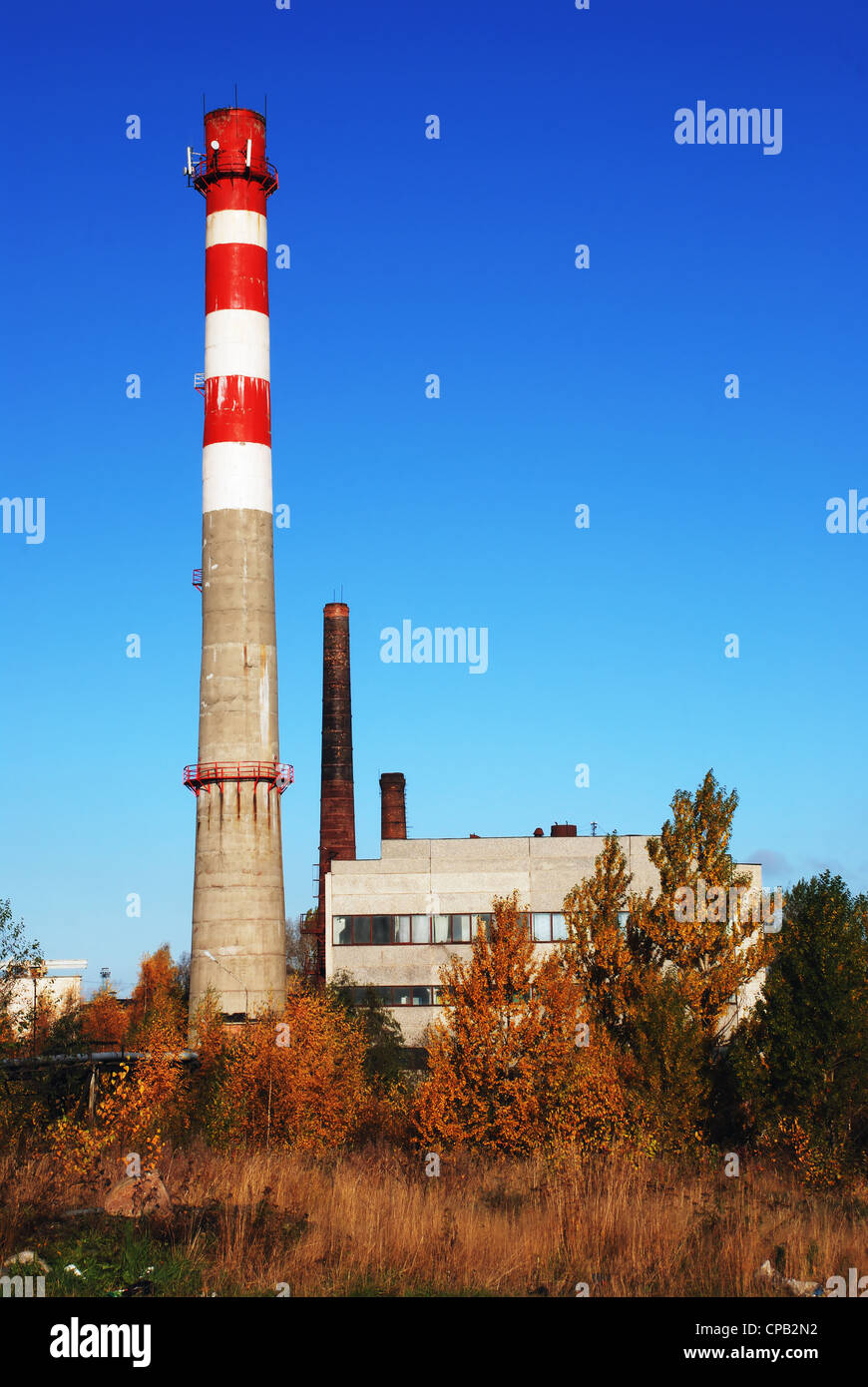 Picture of Industrial urban landscape hi-res stock photography and images - Alamy