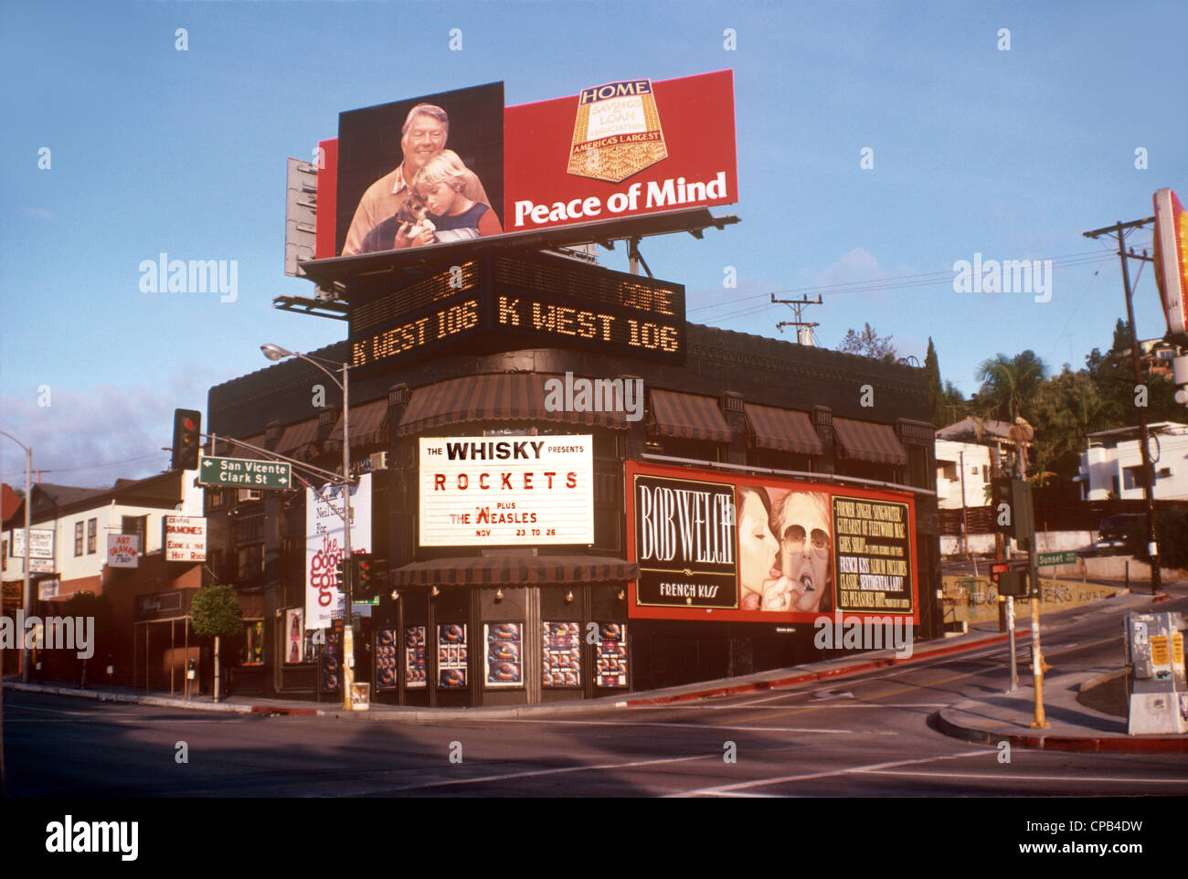 The Whisky A GoGo circa 1977 Stock Photo