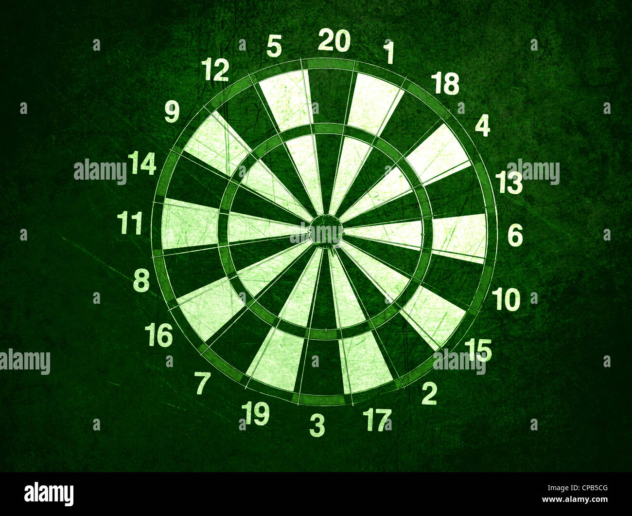 concept for hitting target, dart board with darts Stock Photo Alamy
