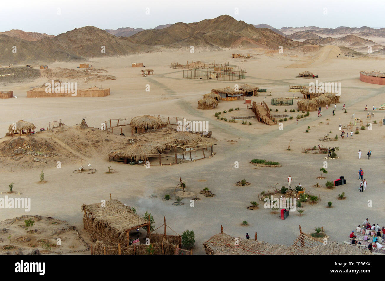 Tourists in Bedouin village about Hurghada, Egypt, Africa Stock Photo Alamy