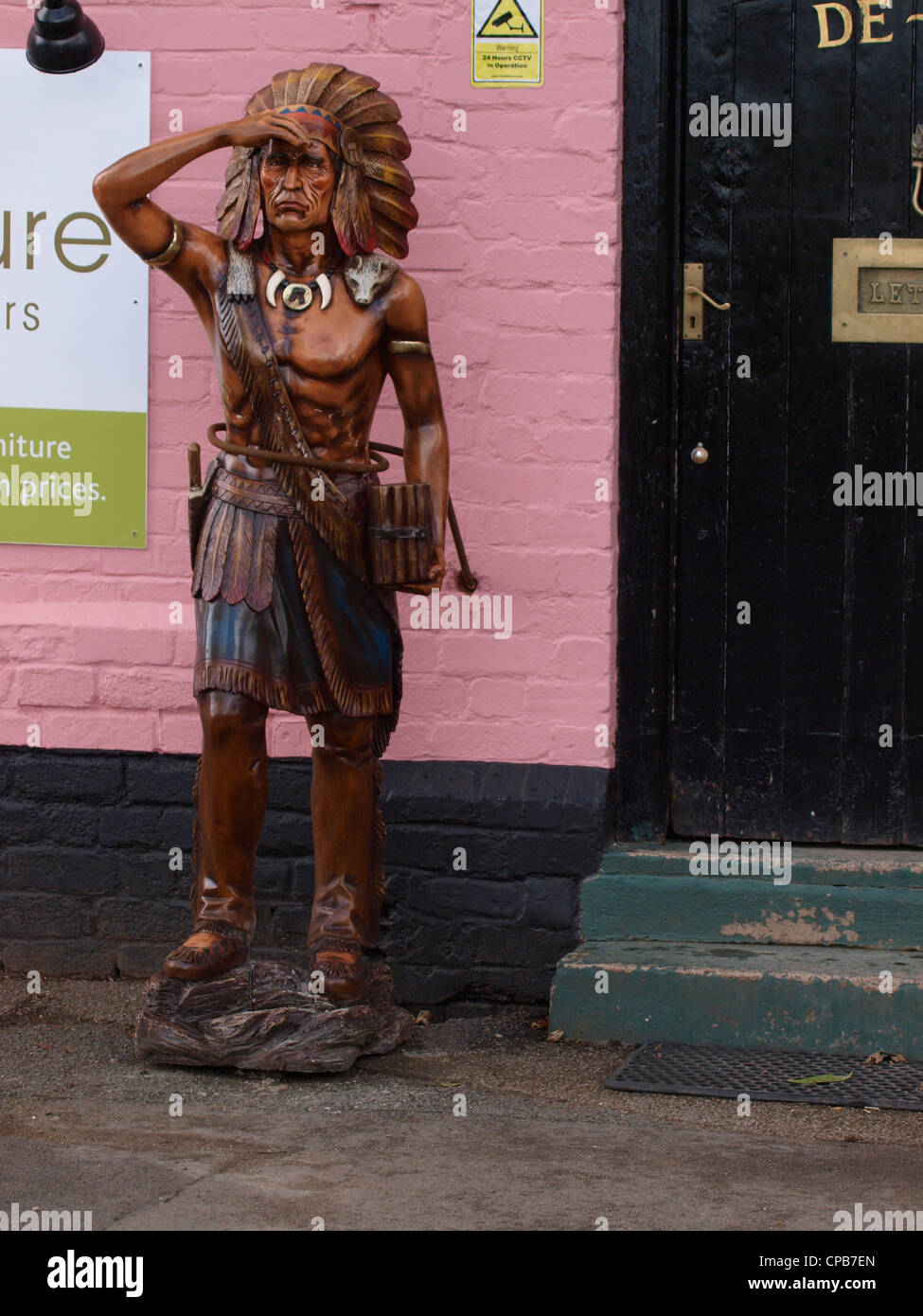 Indian warrior statue hi-res stock photography and images - Alamy
