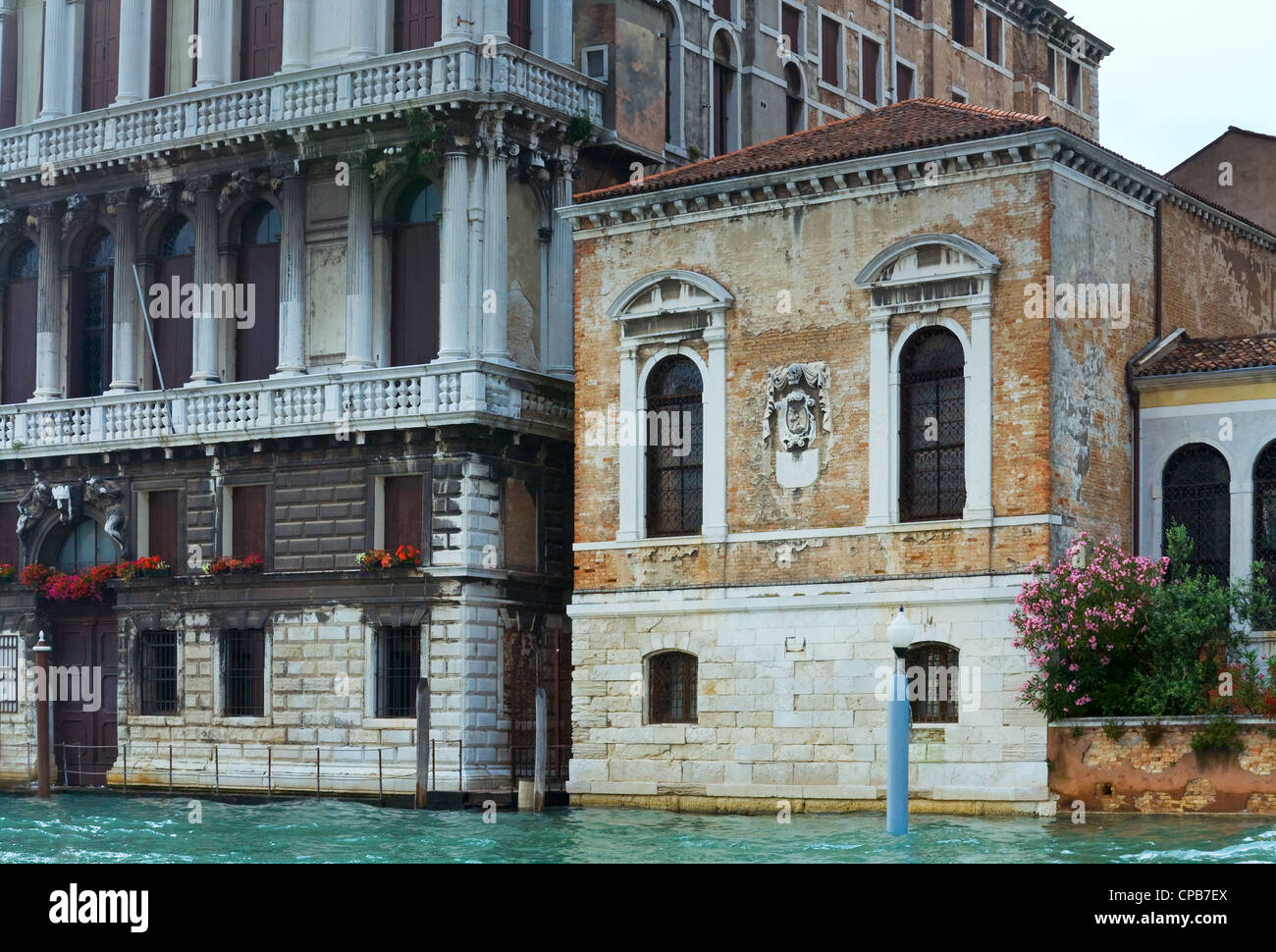Nice summer venetian canal view hi-res stock photography and images - Alamy
