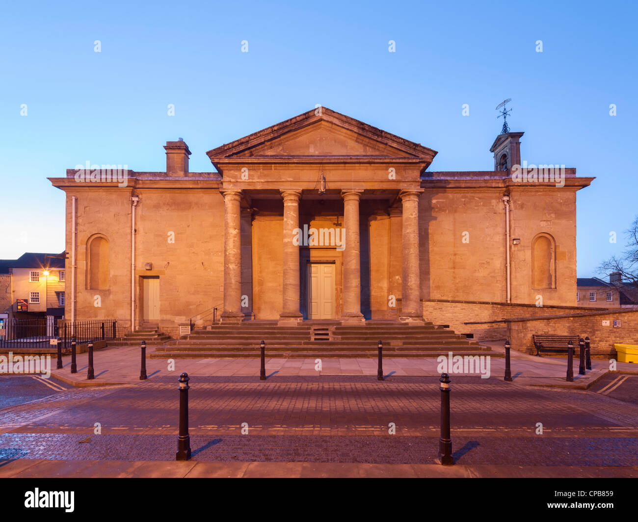 Chipping Norton Town Hall Stock Photo Alamy