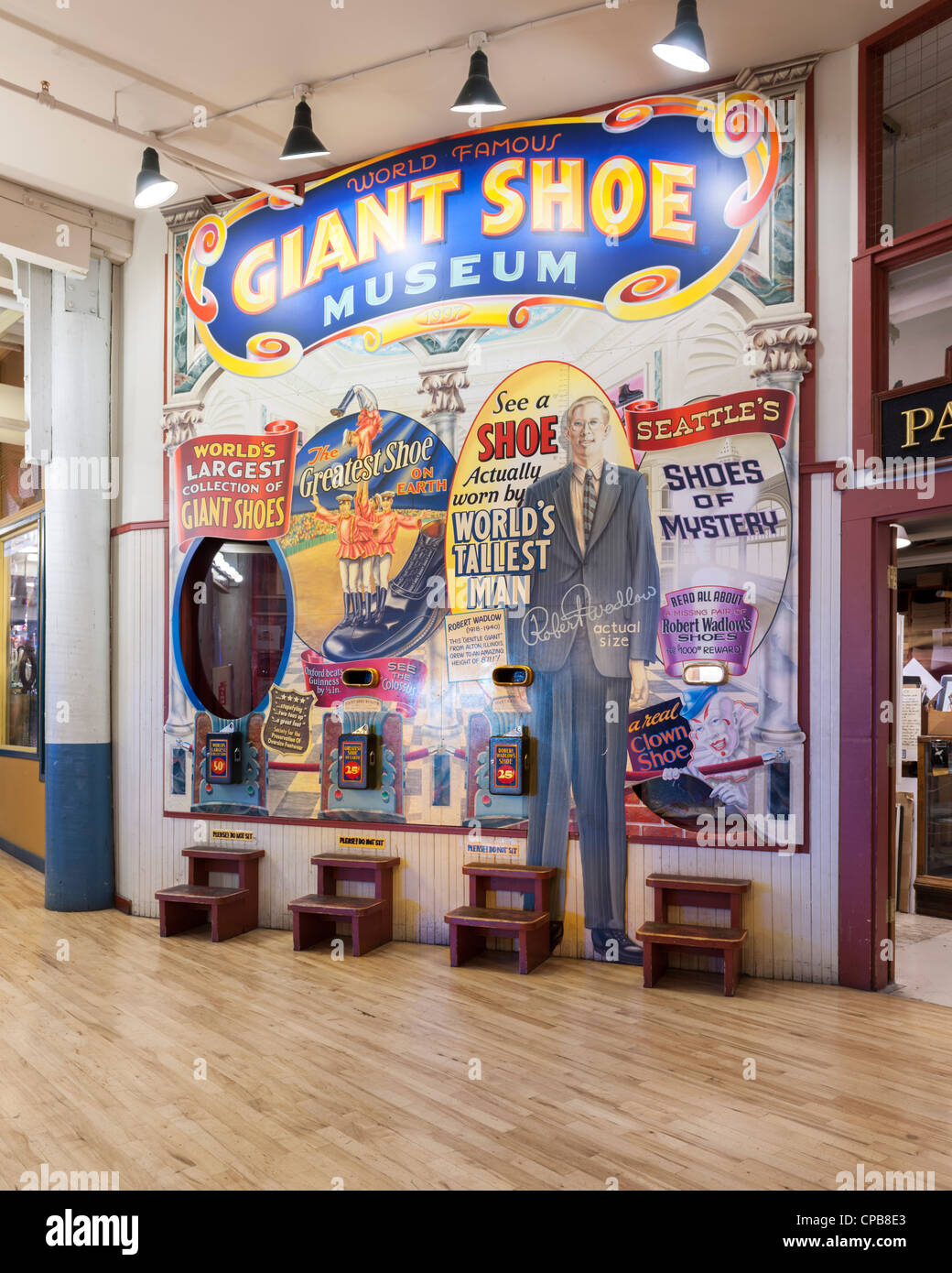 Giant display shoe hires stock photography and images Alamy