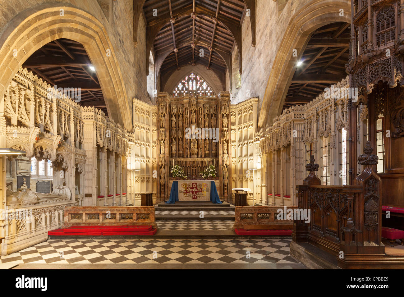 St Nicholas Cathedral Church, Old Newcastle upon Tyne Stock Photo
