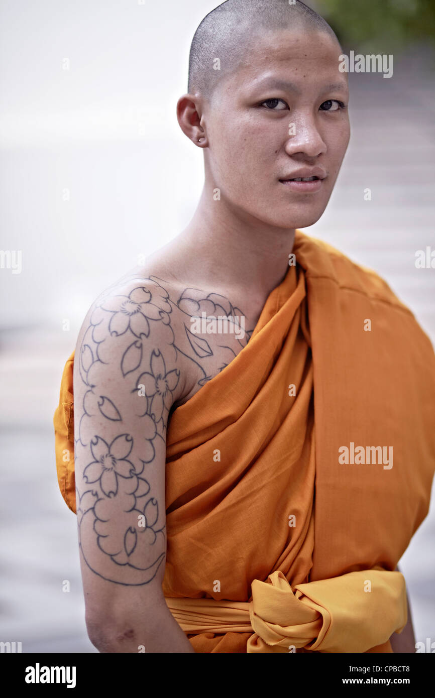 Tattoo monk hi-res stock photography and images - Alamy Tattoo monk hi-res stock photography and images - Alamy