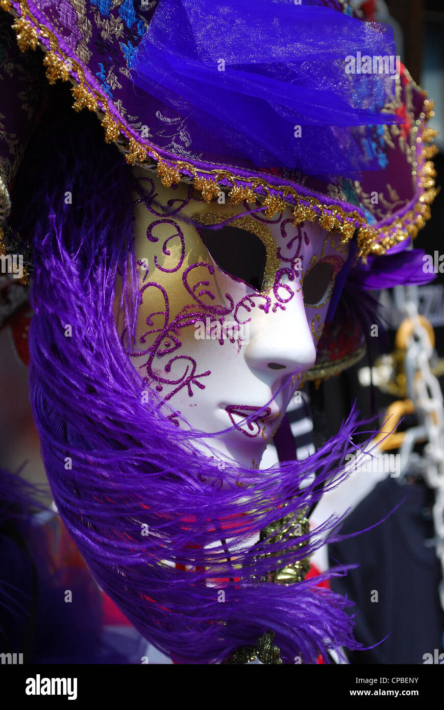 Venice carnival mask antique hi-res stock photography and images - Alamy