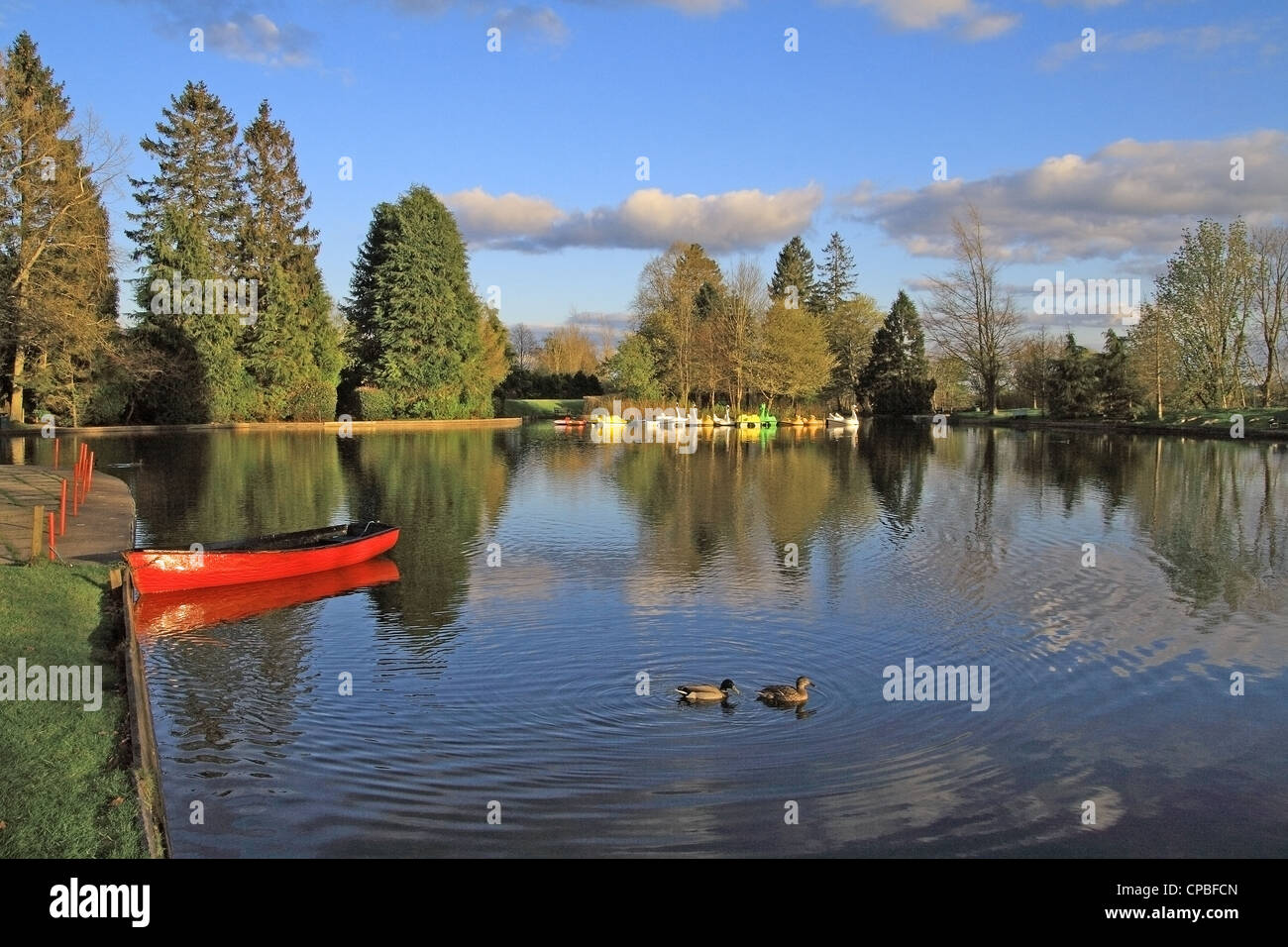 Moored up rowing boat hi-res stock photography and images - Alamy