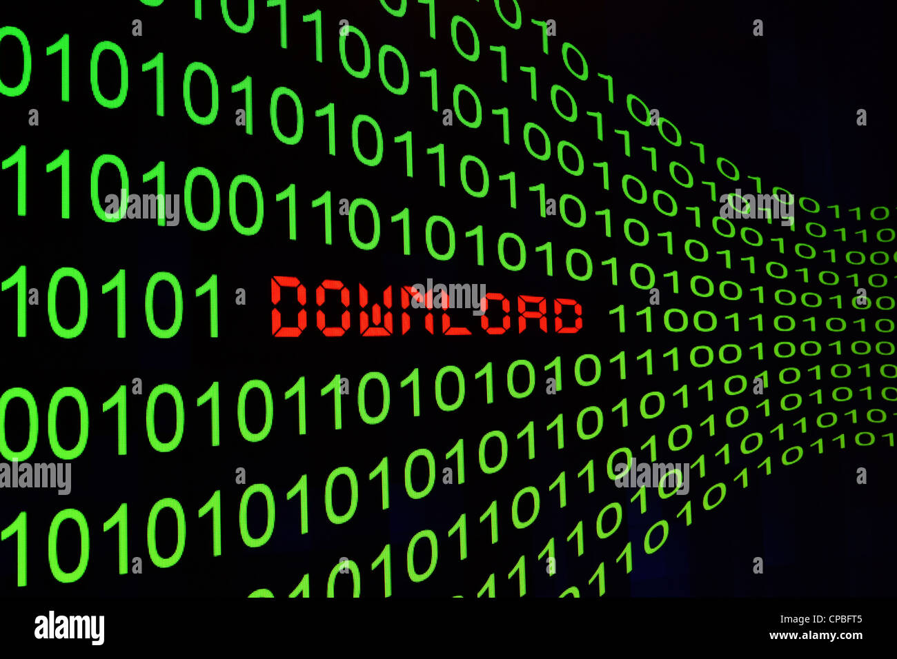 Internet screen text Stock Photo - Alamy