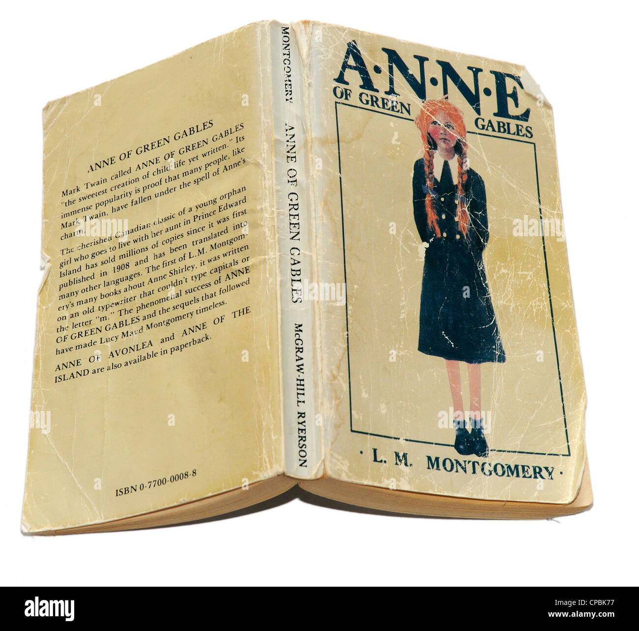 Anne of Green Gables by L M Montgomery Stock Photo