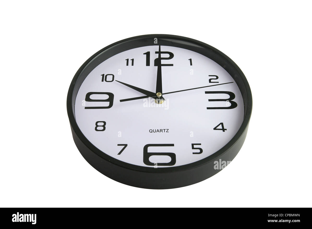 Clock showing ten o'clock Stock Photo Alamy
