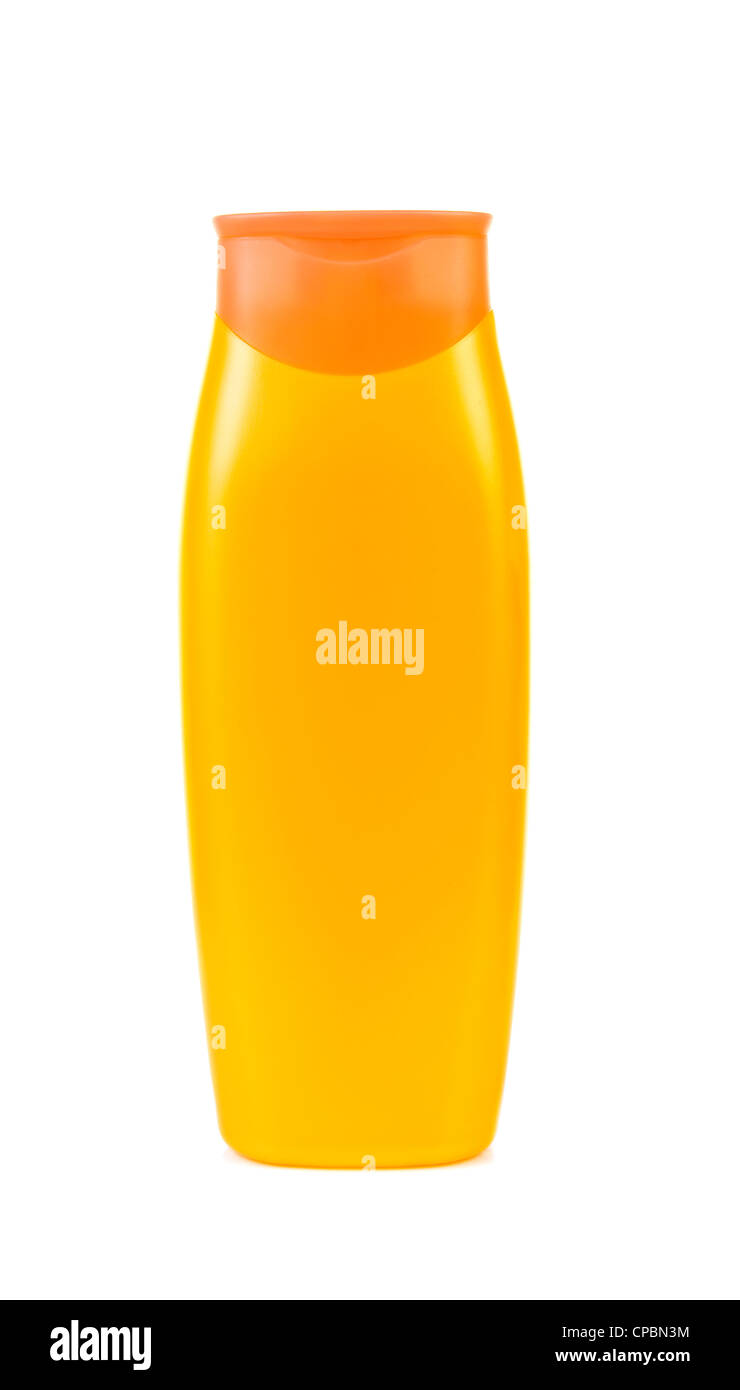 Download Yellow Blank Shampoo Bottle Over White Background Stock Photo Alamy Yellowimages Mockups
