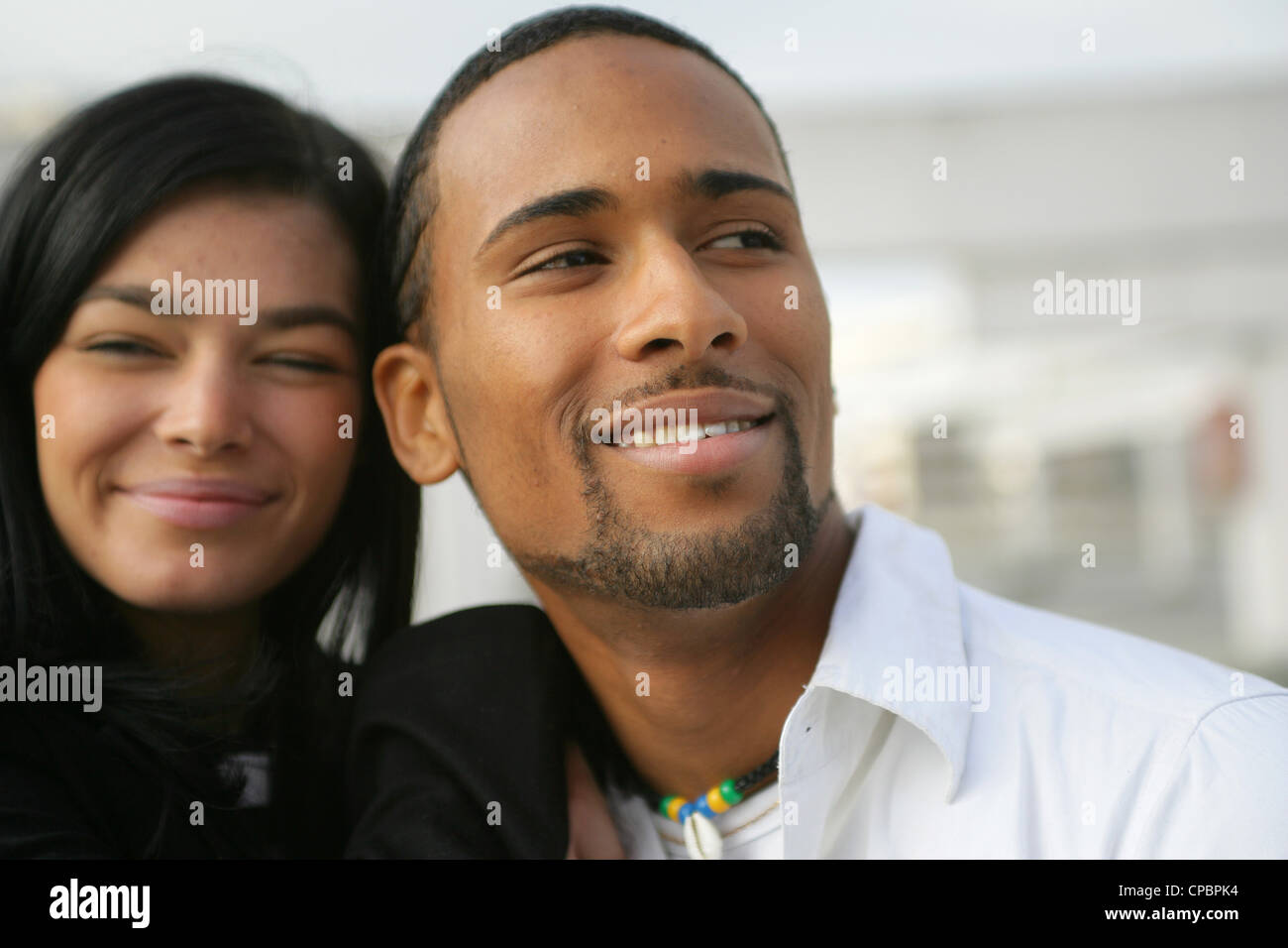 Young African American couple Stock Photo - Alamy