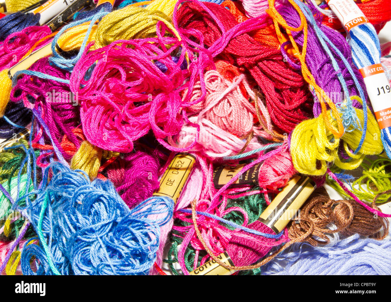 Coil of threads hi-res stock photography and images - Alamy