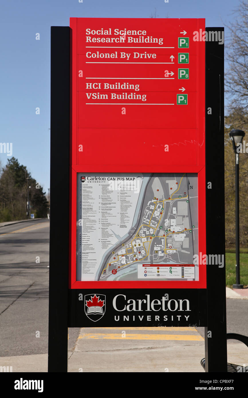 Carleton University is pictured in Ottawa Stock Photo - Alamy