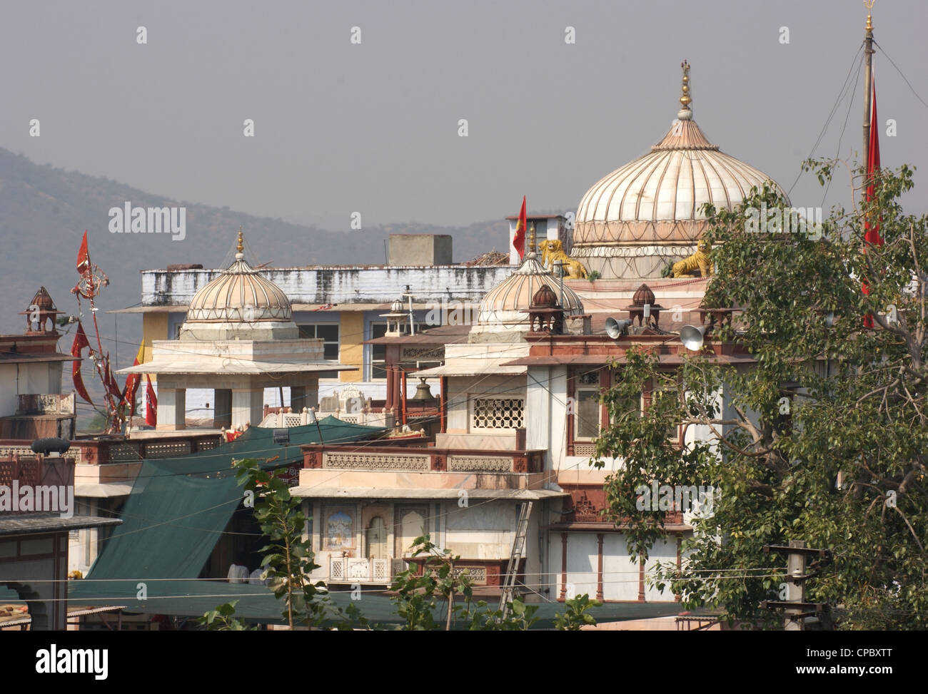 architectural impression of Karauli, a city in Rajasthan, India Stock Photo