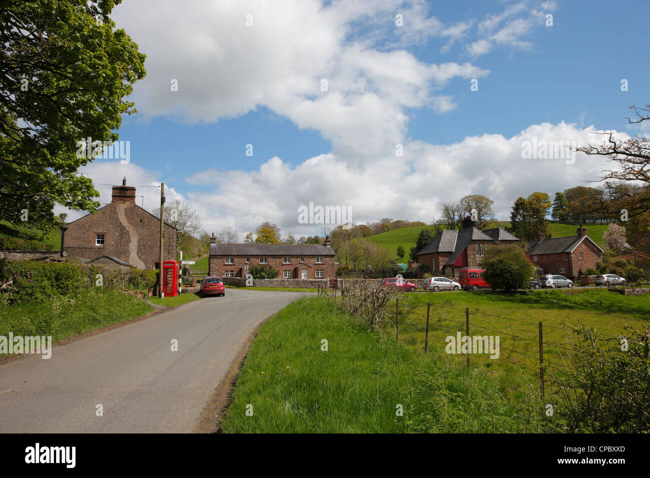 Staffield village in the Eden Valley near Penrith, Cumbria Stock Photo